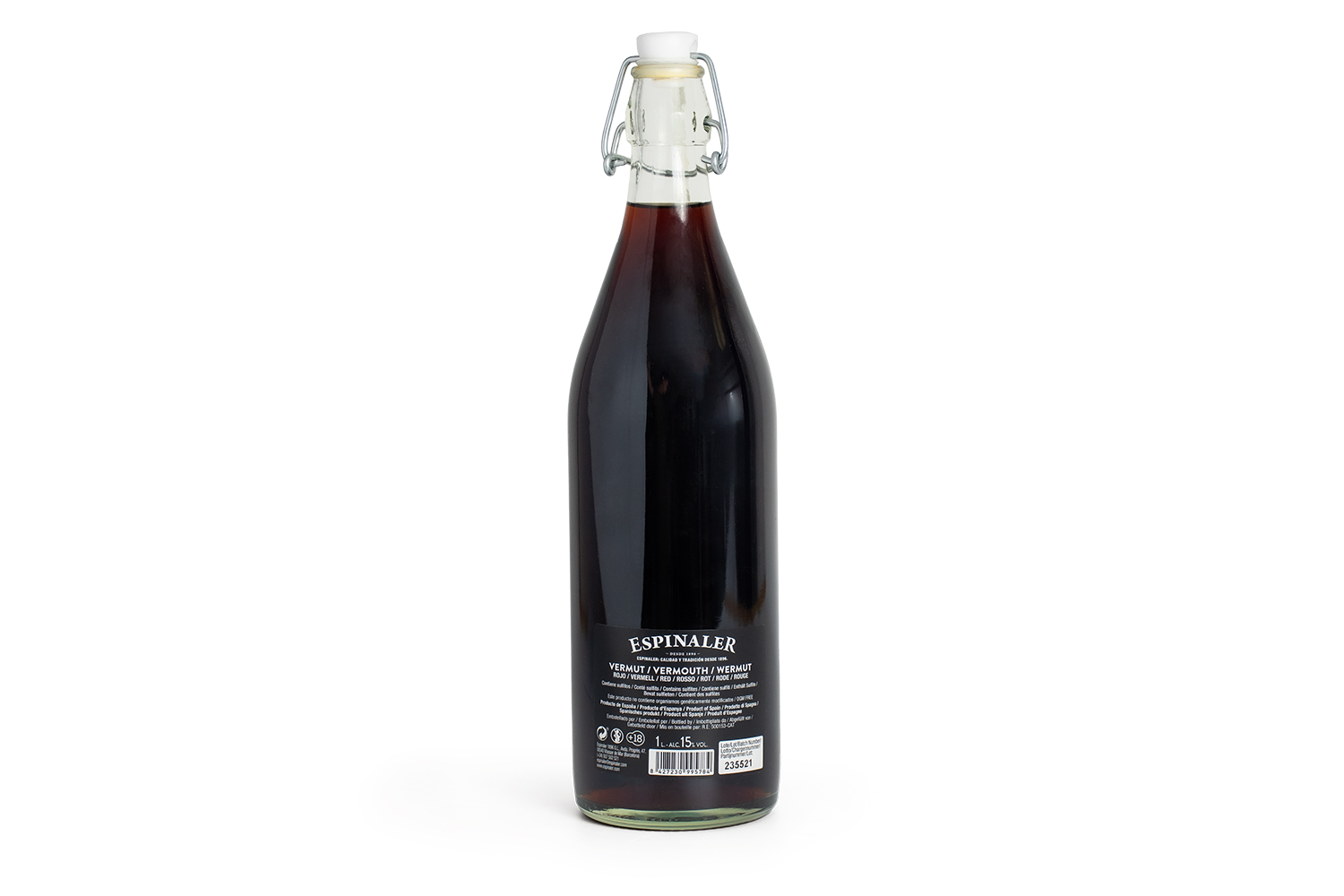 Vermut Rojo Vintage Espinaler 1l - Imagen 2
