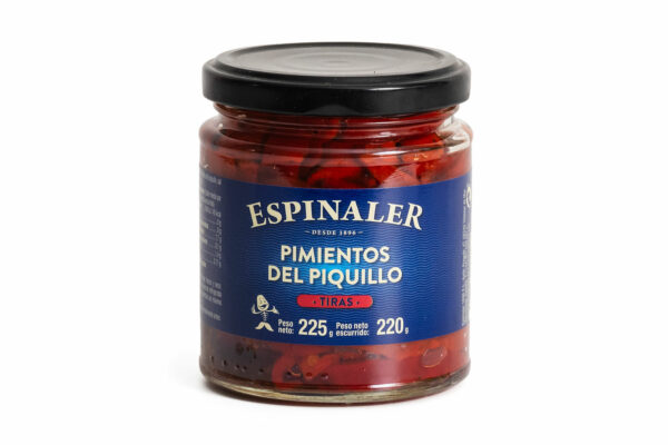 Conserva Vegetal Espinaler de pimientos del piquillo en tiras