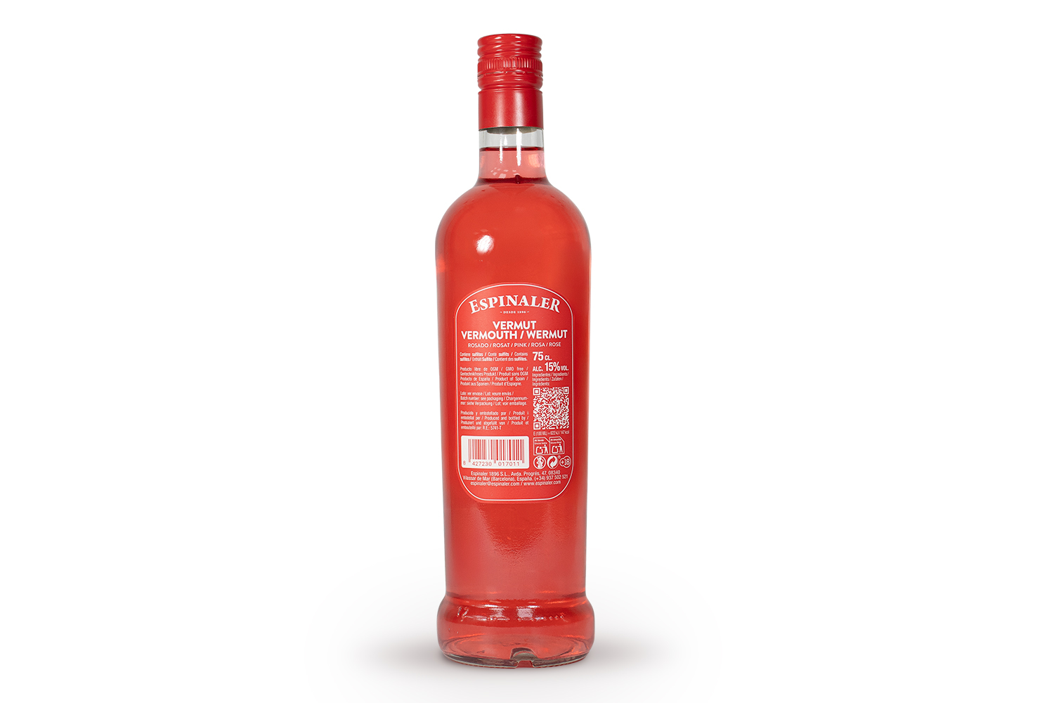 Vermut Rosé Espinaler 75cl - Imagen 2