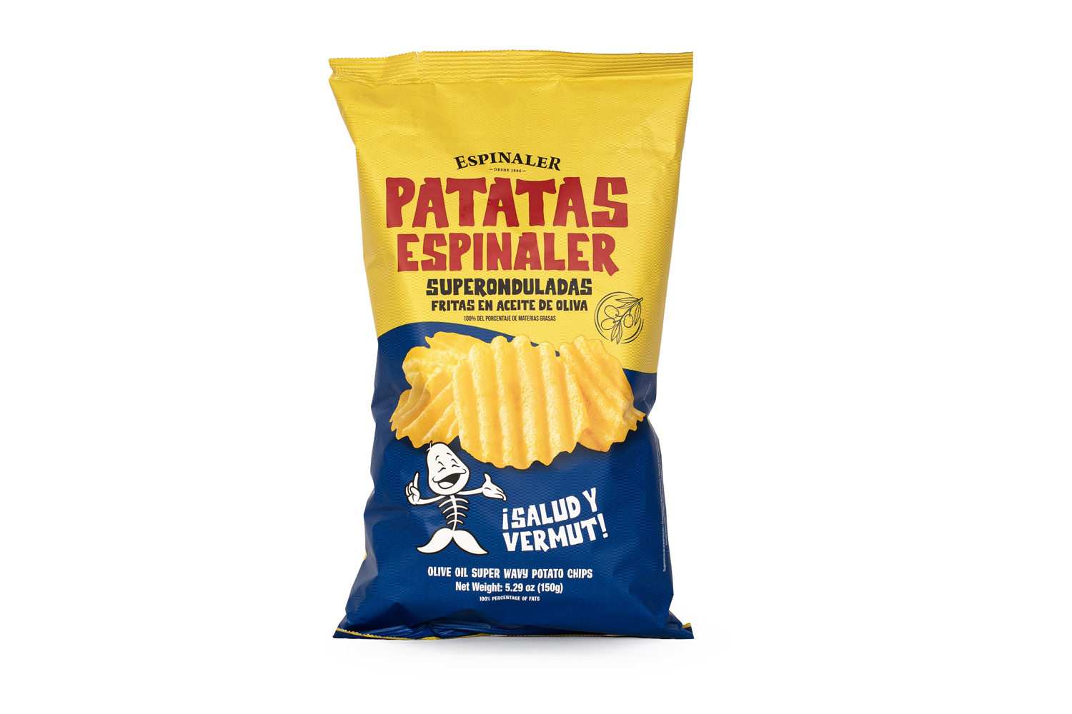 Patates Fregides Superondulades Espinaler 150g
